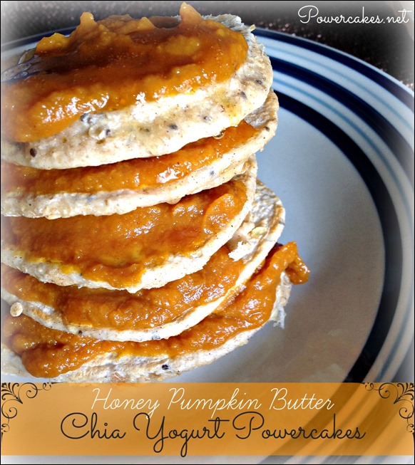 honey pumpkin butter powercakes