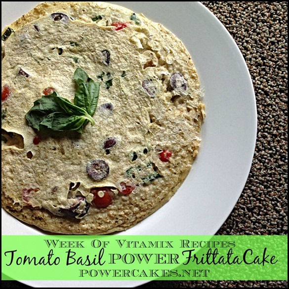 Meditarranean Vitamix Power FrittataCake
