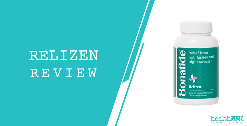 Relizen Review – Non-Hormonal Menopause Support Supplement Bottle