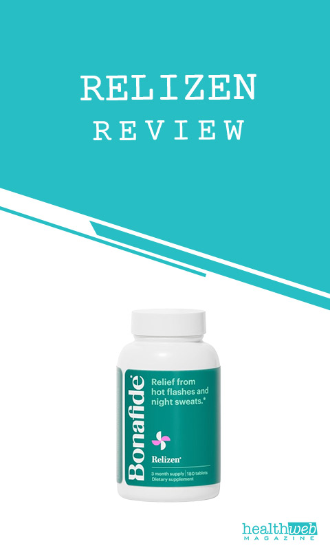 Relizen Review – Non-Hormonal Menopause Support Supplement Bottle