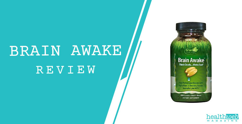 Brain Awake Review – Irwin Naturals Cognitive Support Supplement Bottle
