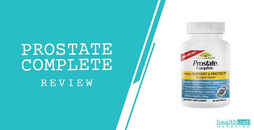 Prostate Complete Review – Natural Prostate Health Supplement Bottle