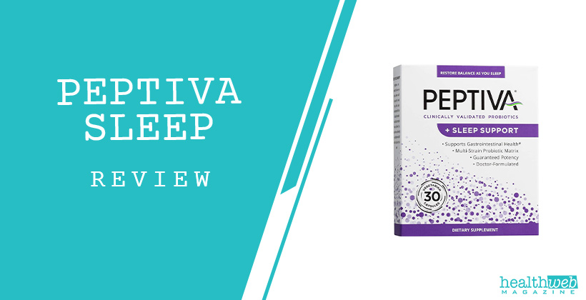 Peptiva Probiotics Sleep Support Review – Product Bottle Image