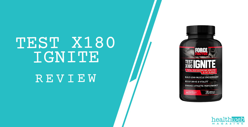 Test X 180 Review – Test X 180 Male Vitality & Fat Burner Supplement Bottle