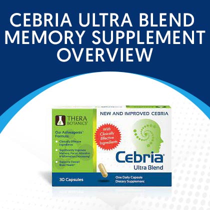 Cebria Ultra Blend Memory Supplement