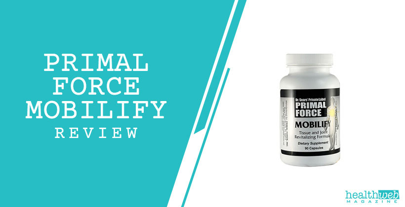 Primal Force Mobilify Review – Natural Joint Support Supplement Bottle Image