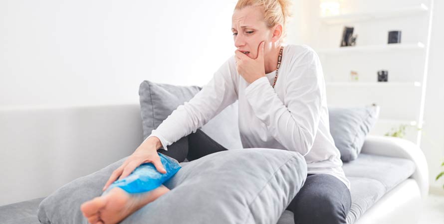 Ankle pain treatment
