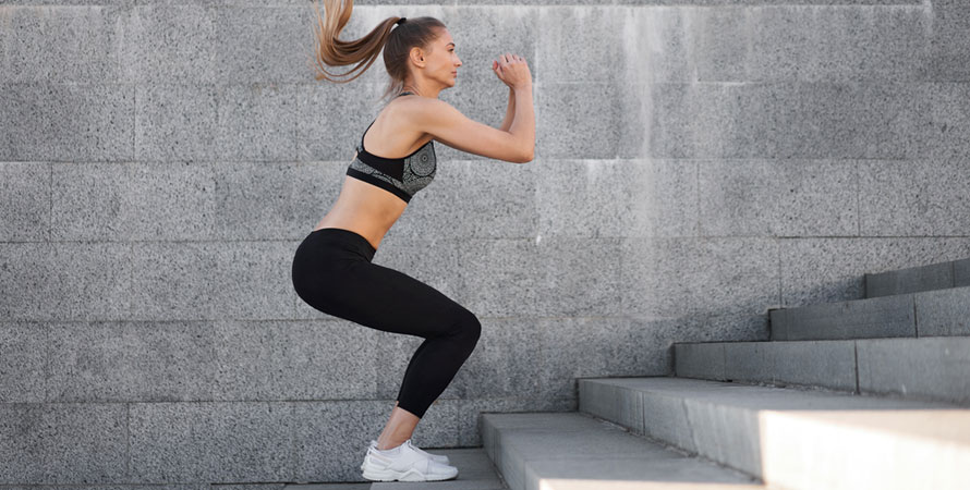 Squat jumps