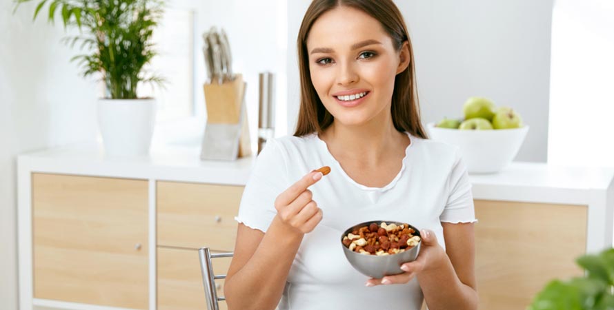 snack as a nuts