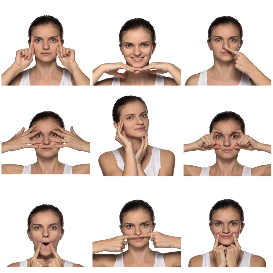 Try Facial Exercises