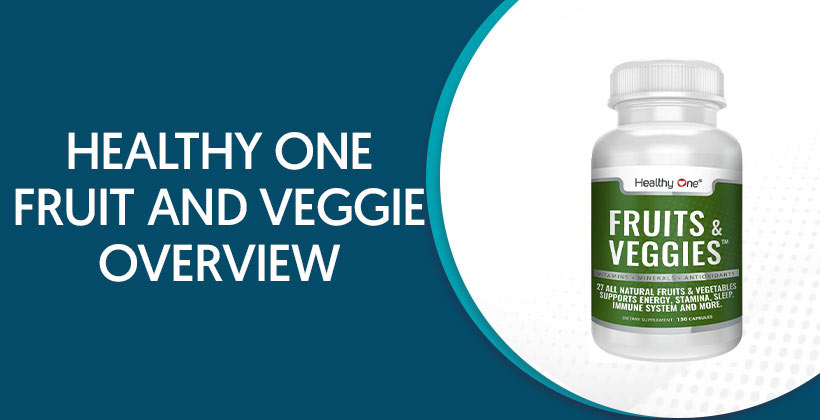 Healthy One Fruit and Veggie
