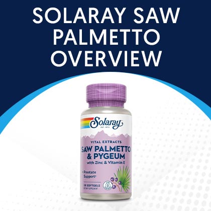 Solaray Saw Palmetto and Pygeum