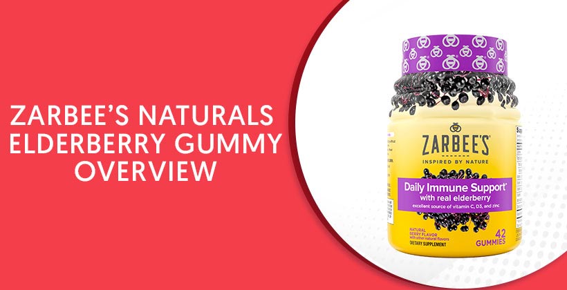 Zarbee's Naturals Elderberry Gummy