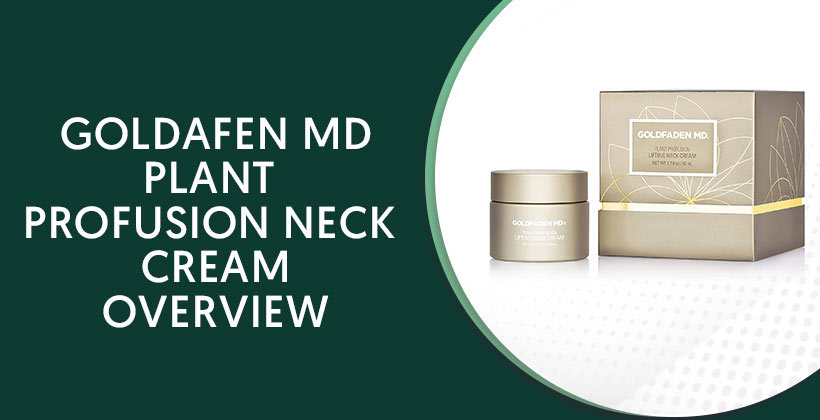 Goldafen MD Plant Profusion Neck Cream