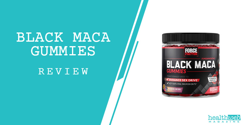 Black Maca Gummies Review – Vitality Supplement Bottle