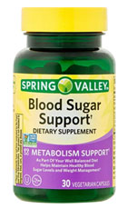 Spring Valley Blood Sugar Support