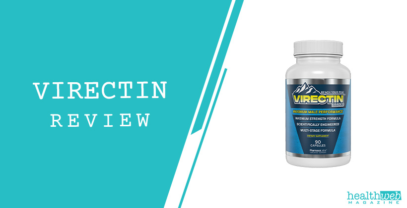 Virectin Review – Natural Male Enhancement Supplement Bottle Image