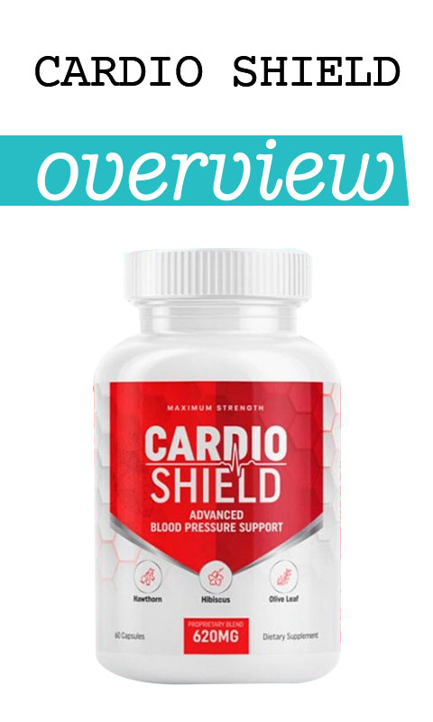 Cardio Shield bottle – blood pressure support supplement
