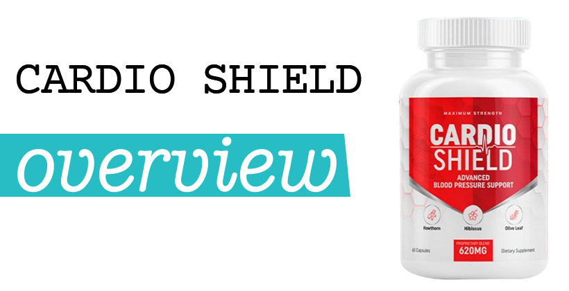 Cardio Shield bottle – blood pressure support supplement