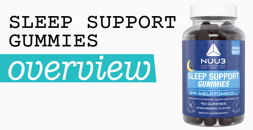 Nuu3 Sleep Support Gummies Overview