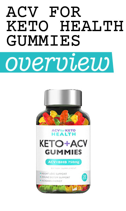 Acv For Keto Health Gummies