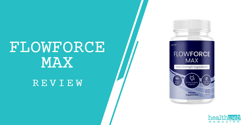 FlowForce Max Review – Prostate Health Supplement Bottle