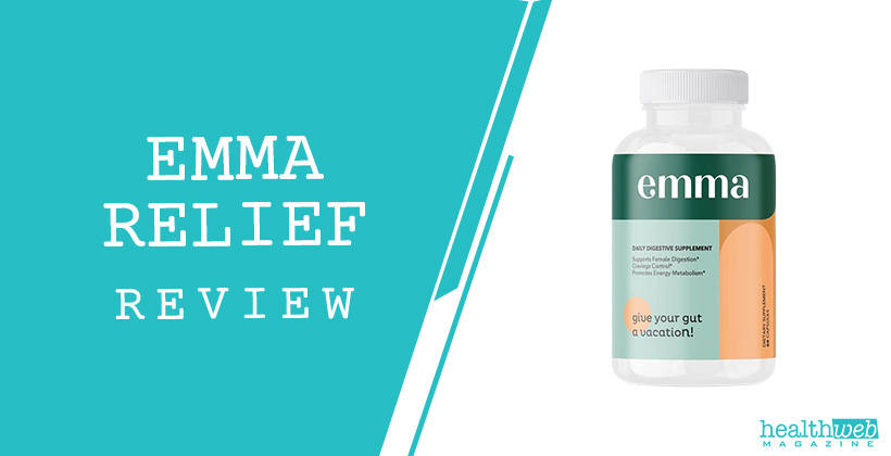 Emma Relief – Digestive Health Supplement Bottle | Emma Relief Review