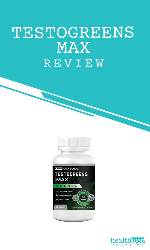 TestoGreens MAX Bottle