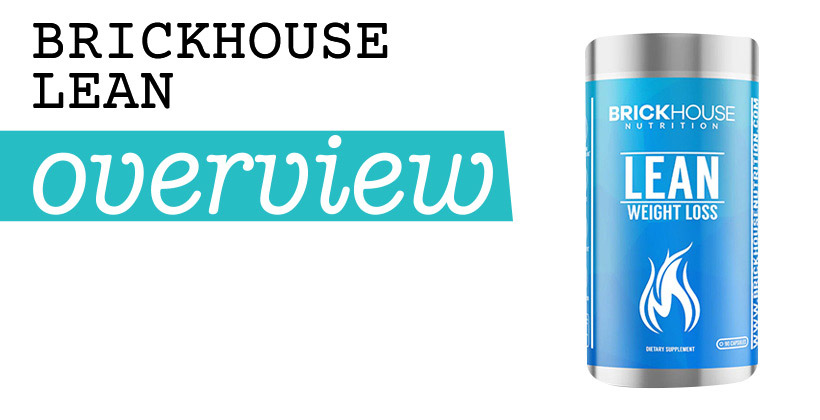 BrickHouse Lean Review – Weight Loss Supplement Bottle Image