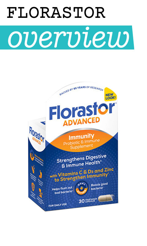 Florastor Daily Probiotic Supplement Review – Image of Florastor Bottle with S. boulardii CNCM I-745