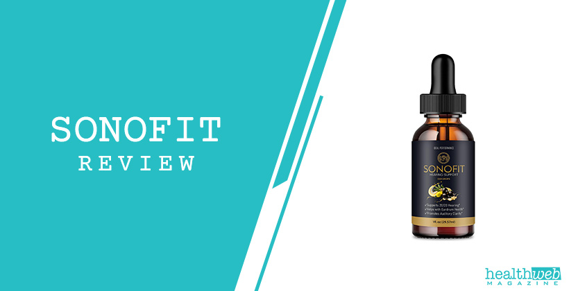 SonoFit Review – Ear Health Support Supplement Bottle Image