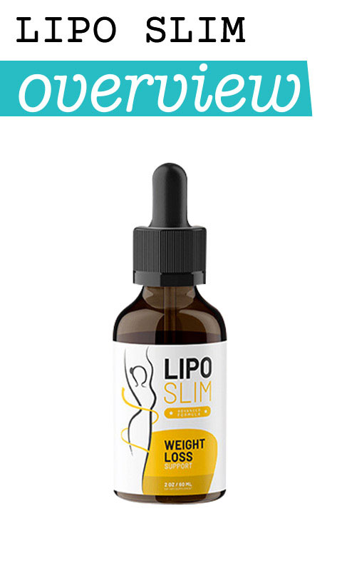 Lipo Slim Review – Natural Weight Loss Supplement Bottle to Support Fat Burning and Metabolism.