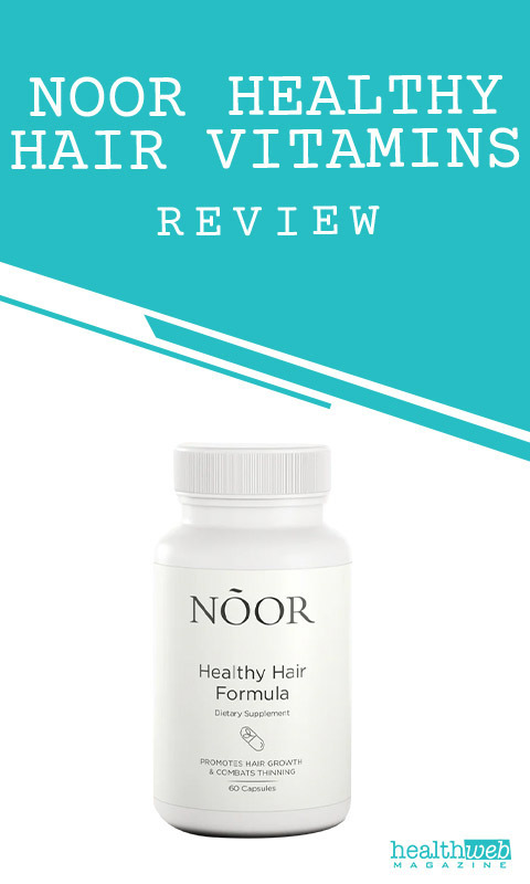 Noor Healthy Hair Formula Review – Hair Growth Supplement Bottle