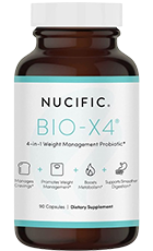 Bio X4 Review – Nucific Bio X4 Probiotic Supplement Bottle