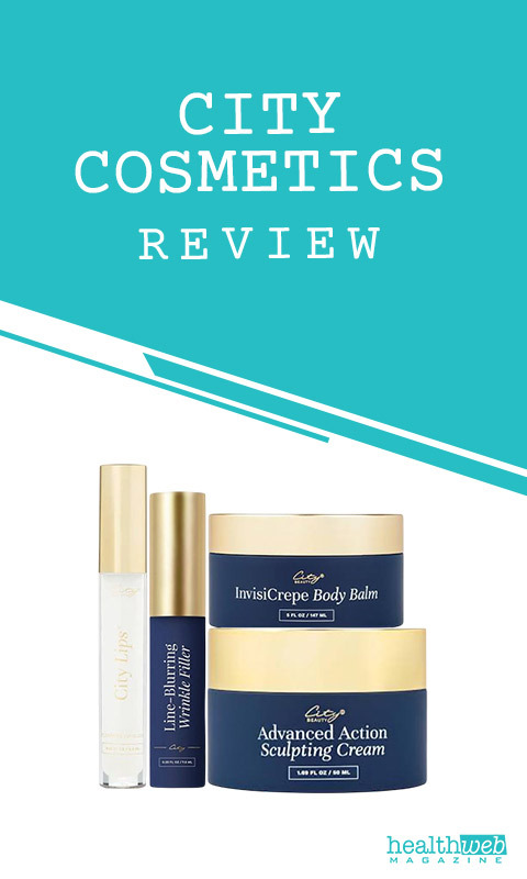 City Cosmetics Review Bottle – Skincare and Beauty Product