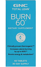 GNC Total Lean Burn 60 Review – Thermogenic Weight Loss & Energy Supplement