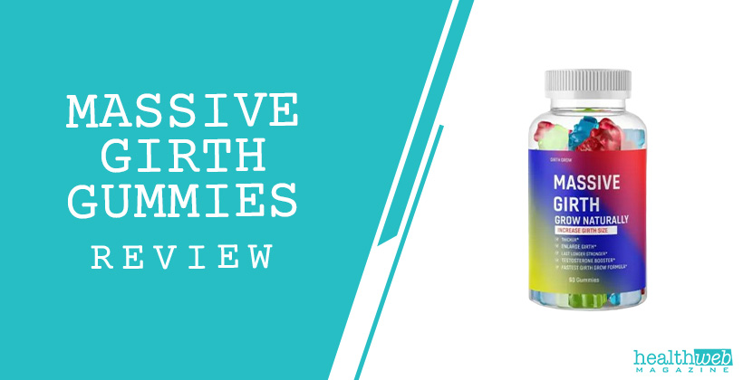 Massive Girth Male Enhancing Gummies Review – Male Performance Supplement Bottle