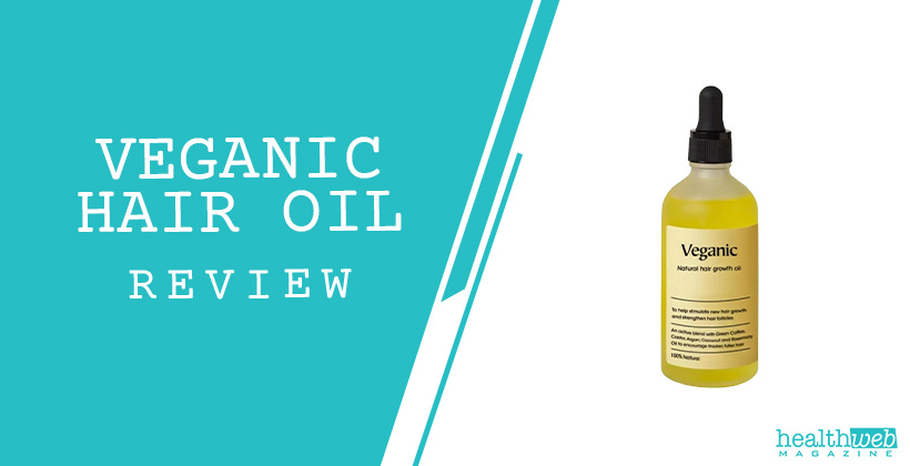 Veganic Hair Oil Bottle – Featured in Veganic Hair Oil Review for Natural Hair Growth and Health
