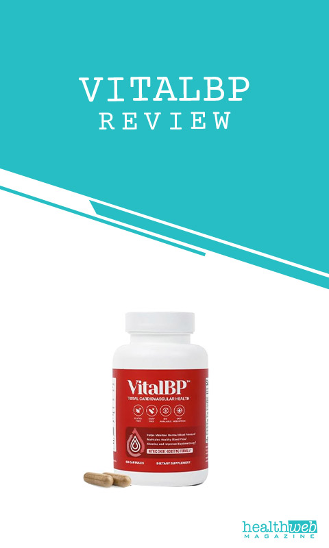 VitalBP Review – Blood Pressure Support Supplement Bottle for Heart Health & Circulation