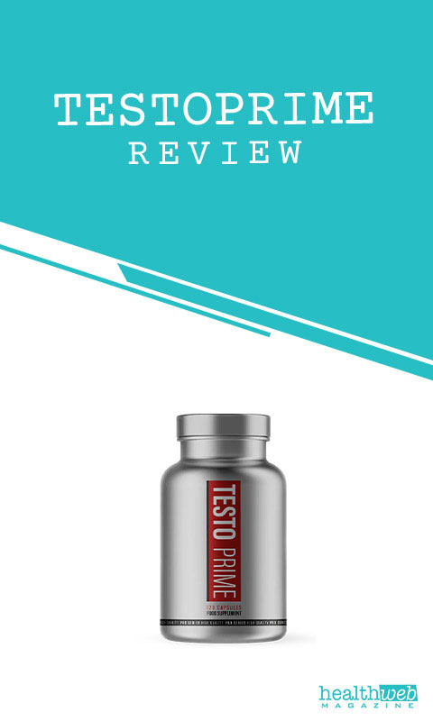 TestoPrime Supplement Bottle – Natural Testosterone Booster Review