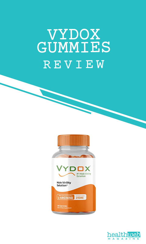 Vydox Gummies Review – Male Virility Supplement Bottle Image