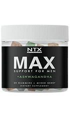 NTX Nutrition Max Gummies Review – Bottle Image & Details