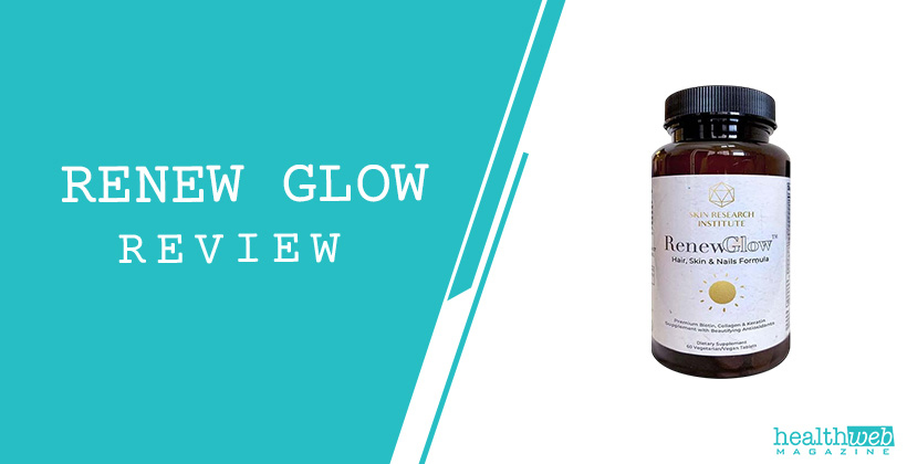 Renew Glow Review – Hair & Skin Supplement Bottle Image