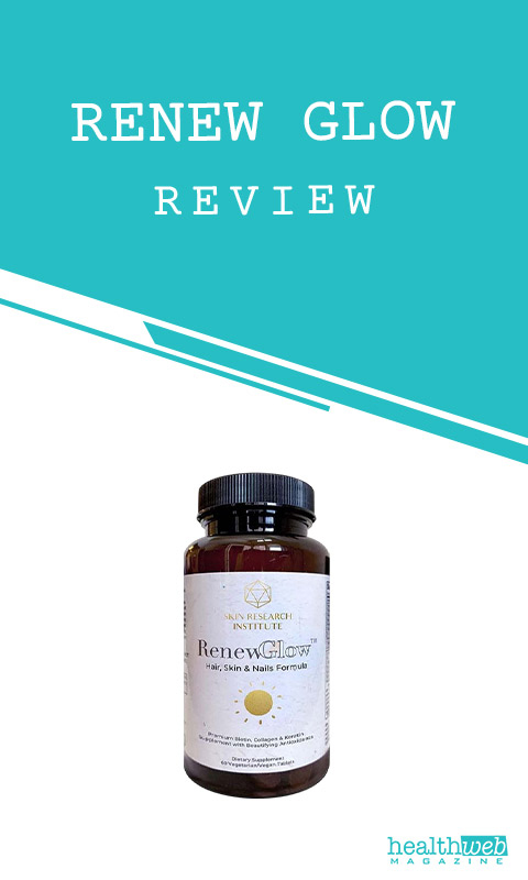 Renew Glow Review – Hair & Skin Supplement Bottle Image
