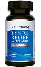 Tinnigone Bottle – Natural Tinnitus Relief Supplement for Ear Health | Tinnigone Review