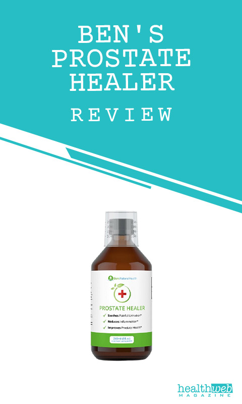 Ben's Prostate Healer Review – Herbal Liquid Supplement Bottle for Prostate and Urinary Health