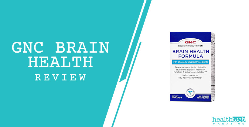 GNC Brain Health Review – Cognitive Support Supplement Bottle
