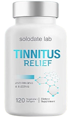 Solodate Tinnitus Relief Bottle – Solodate Tinnitus Relief Review for Ringing Ears Support