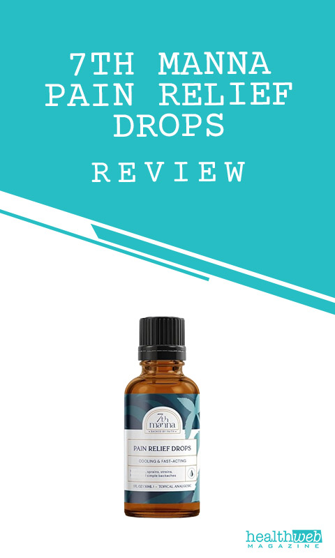 7th Manna Pain Relief Drops Review – Natural Pain Relief Supplement Bottle Image