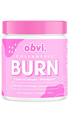 Obvi Collagenic Burn Review – Bottle of Collagenic Burn Supplement